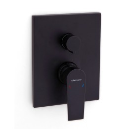 MM DUCHA EMP.Ø35 2 VIAS ICLEVER NEGRO AGORA XTREME