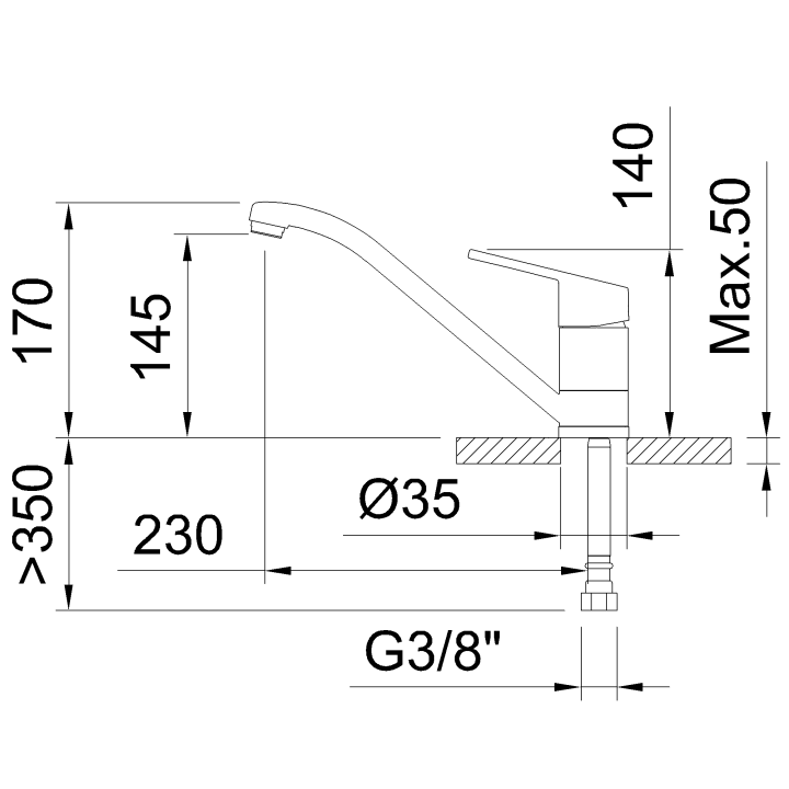 MM FREGADERO HORIZONTAL C1 NF SMART